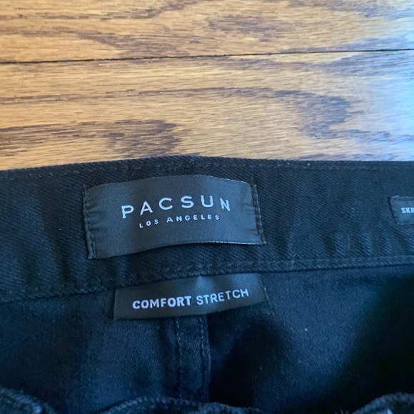 Pacsun size 30x30 skinny jeans distressed style - Picture 4 of 6